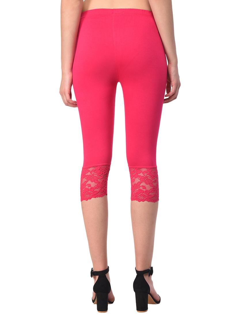 set of 2 multicolored solid leggings capri - 15258685 - Standard Image - 3