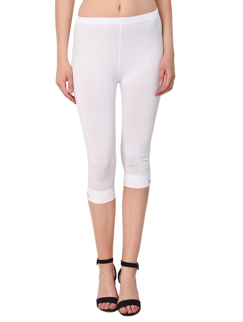 set of 2 multicolored solid leggings capri - 15258688 - Standard Image - 5