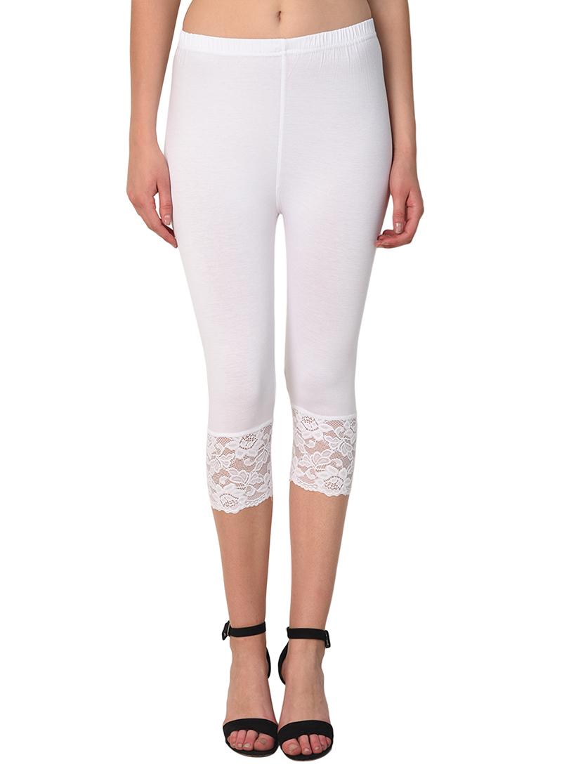set of 2 multicolored solid leggings capri - 15258701 - Standard Image - 5