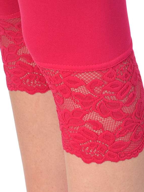 set of 2 multicolored solid leggings capri - 15258713 - Standard Image - 8
