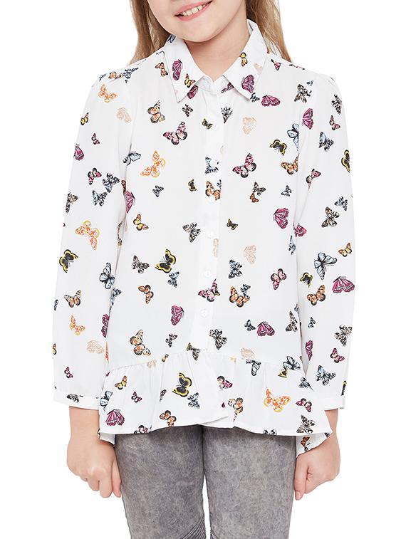 white polyester shirt - 15260664 - Zoom Image - 0