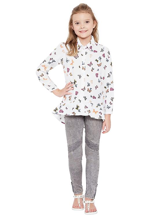 white polyester shirt - 15260664 - Standard Image - 3