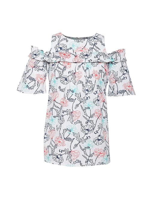 white cotton top - 15260666 - Standard Image - 0