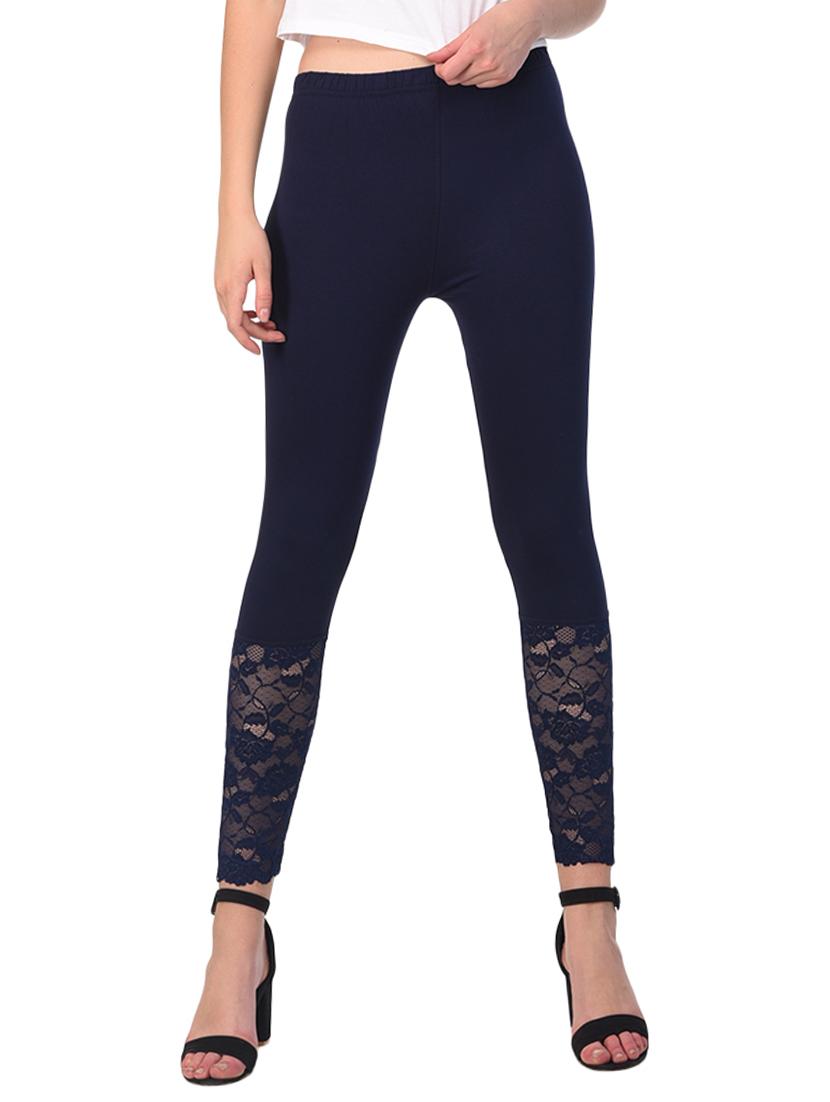 set of 2 multicolored solid leggings - 15260909 - Standard Image - 5