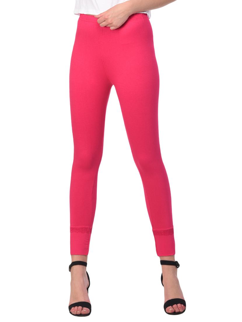 set of 2 multicolored solid leggings - 15260917 - Standard Image - 5