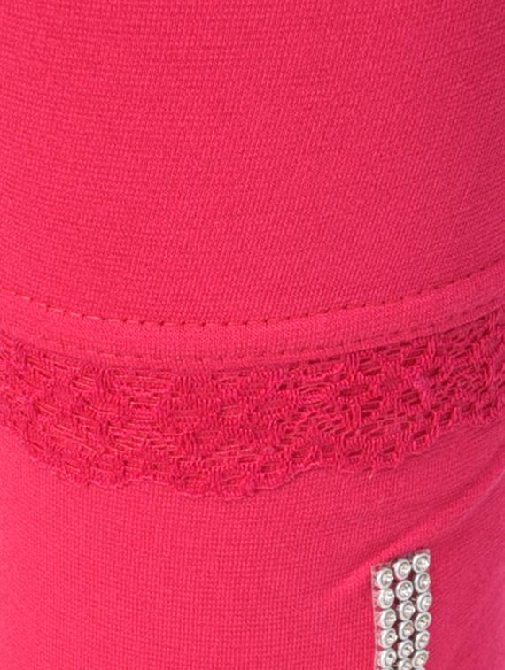 set of 2 pink solid leggings - 15260922 - Standard Image - 8
