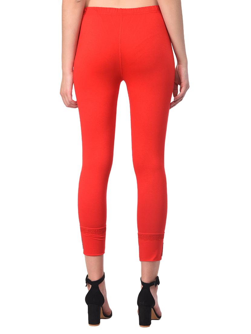 set of 2 red solid legging - 15260936 - Standard Image - 3