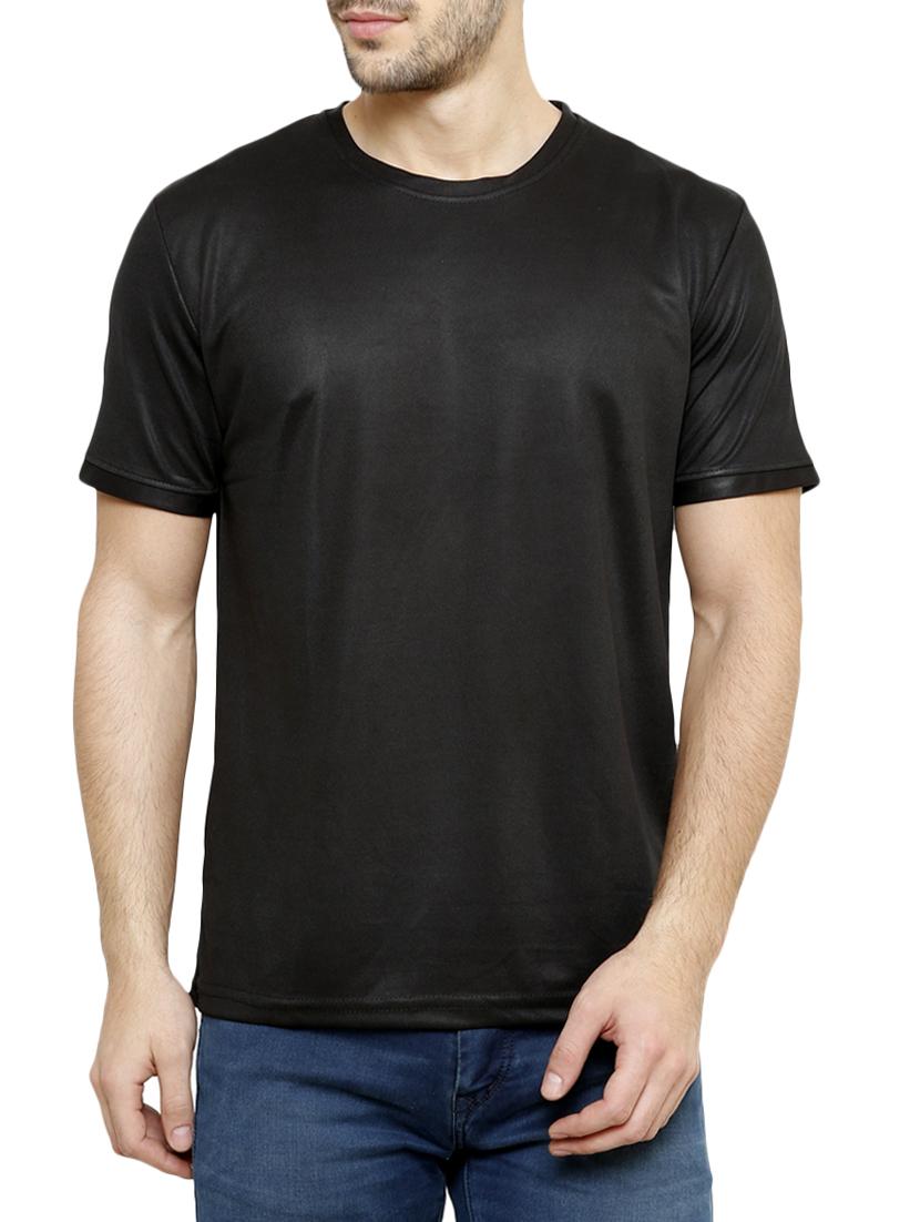 black polyester tshirt - 15261388 -  Zoom Image - 0