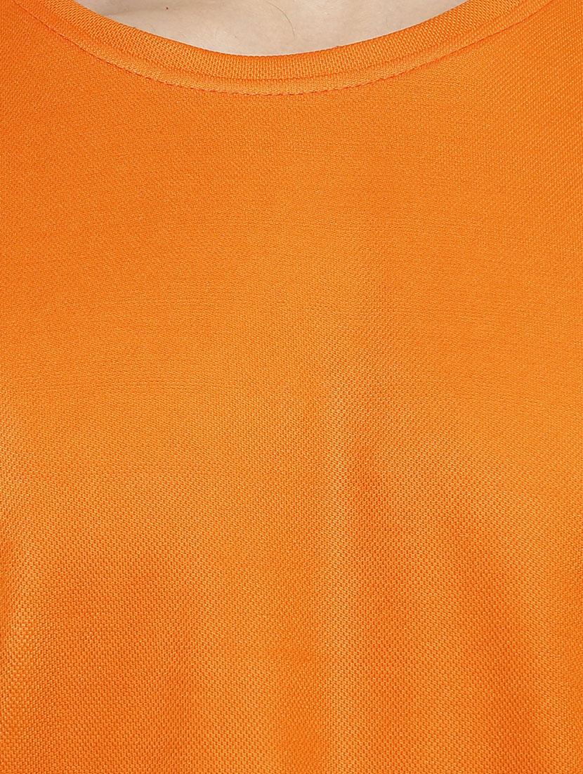 orange polyester tshirt - 15261392 - Standard Image - 3
