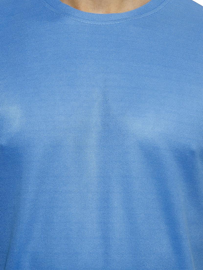blue polyester tshirt - 15261394 - Standard Image - 3