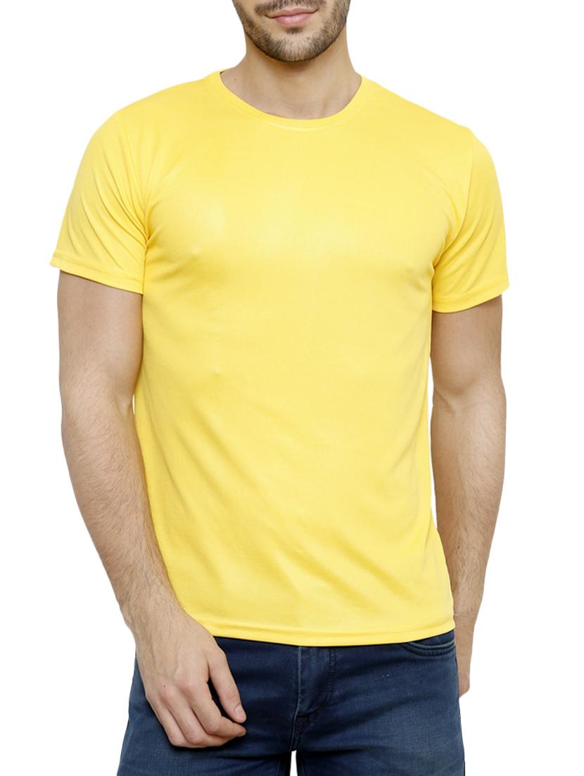 yellow polyester tshirt - 15261396 -  Zoom Image - 0
