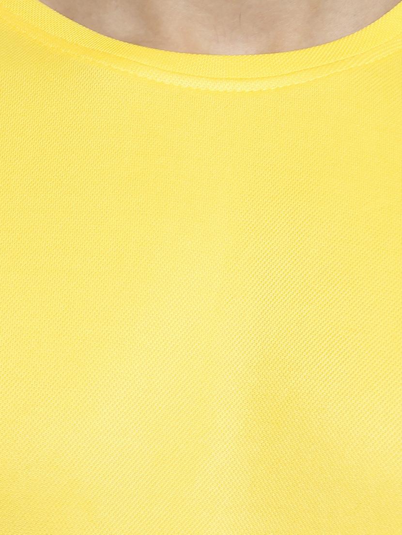 yellow polyester tshirt - 15261396 - Standard Image - 3