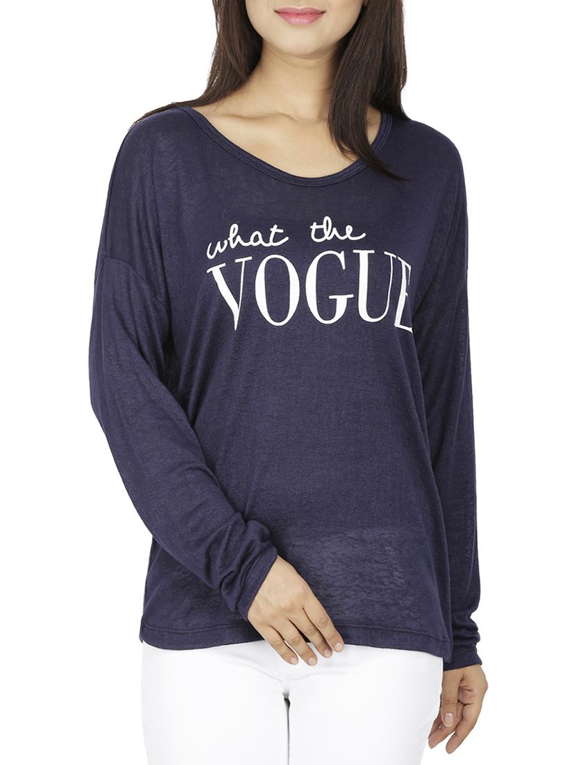slogan printed top - 15262291 - Zoom Image - 0