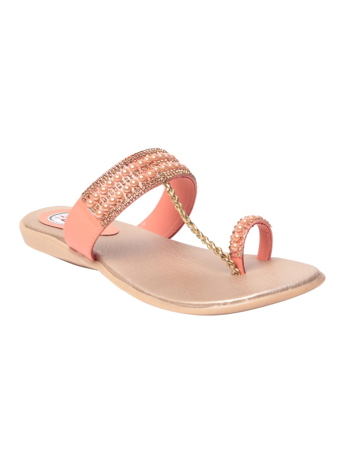pink one toe sandal - 15262872 - Zoom Image - 0