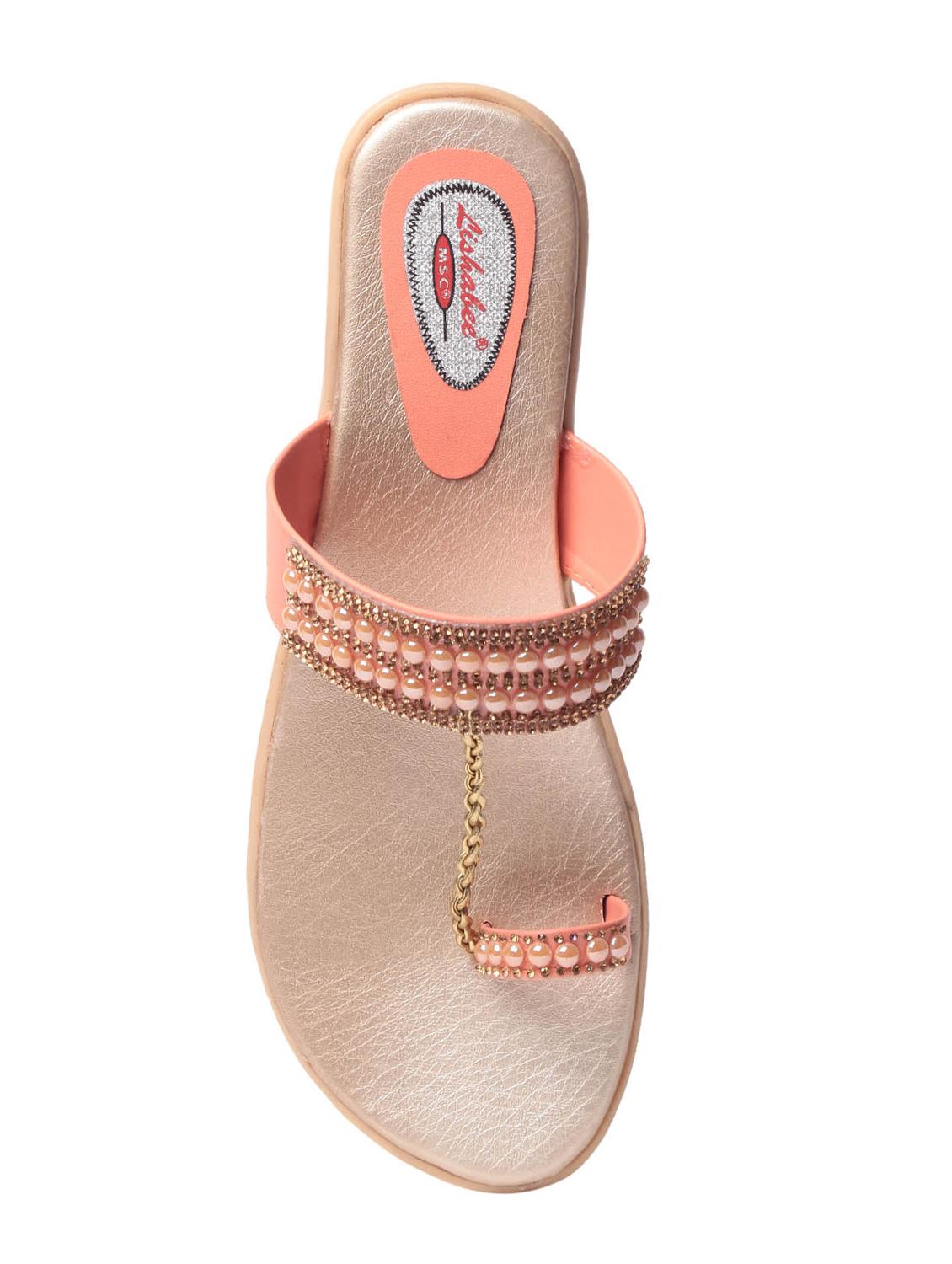 pink one toe sandal - 15262872 - Standard Image - 3