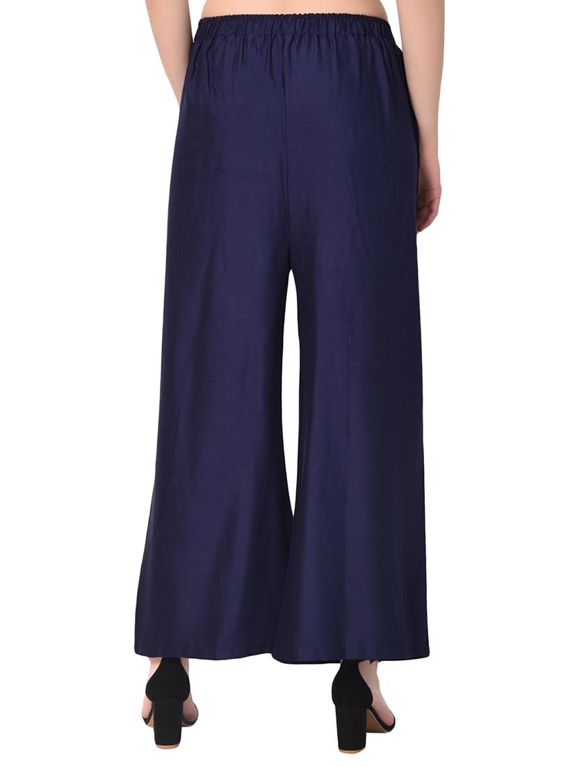 set of 2 multicolored solid palazzos - 15265280 - Standard Image - 3