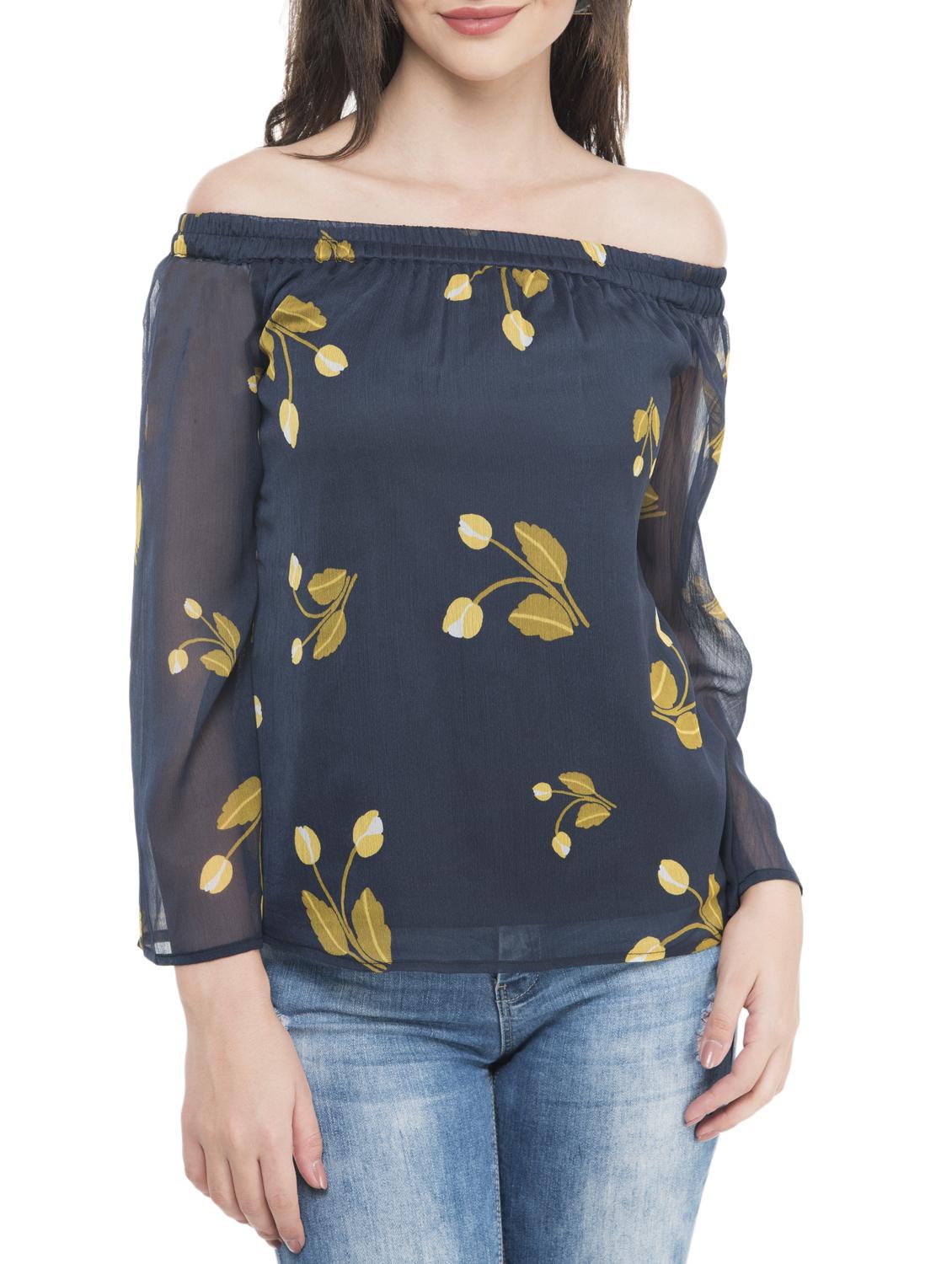 women's straight off shoulder top - 15272957 - Zoom Image - 0
