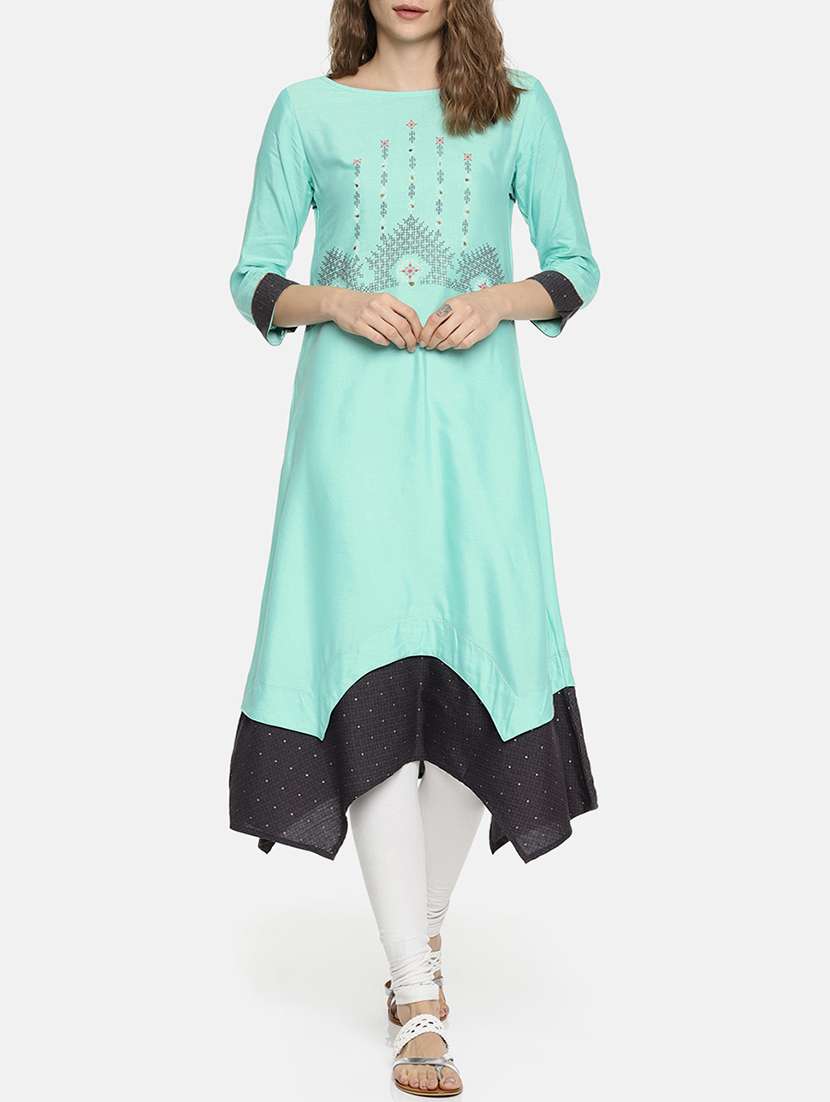 women's asymmetric kurta