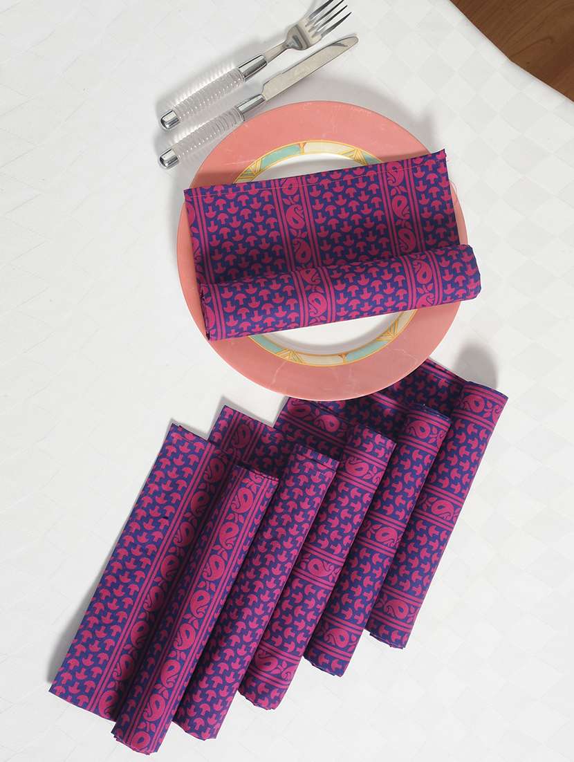 set of 6 dinner napkin