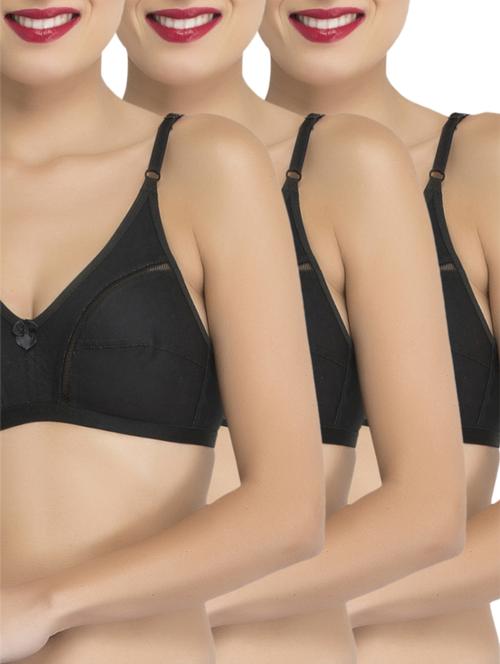 set of 3 cut and sew bra - 15279057 -  Standard Image - 0