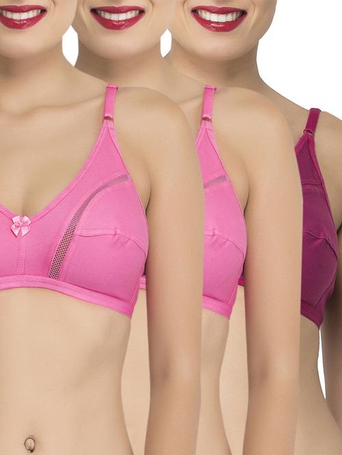 set of 3 cut and sew bra - 15279065 - Standard Image - 0