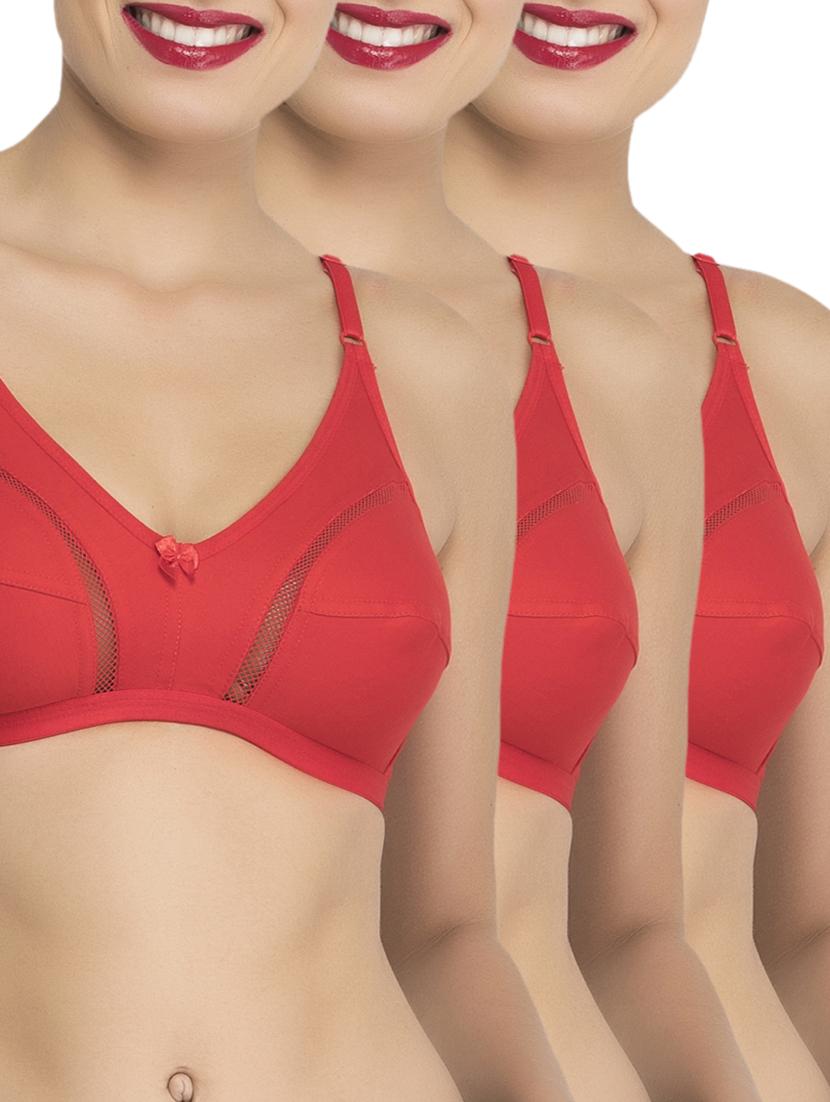 set of 3 cut and sew bra - 15279074 -  Zoom Image - 0