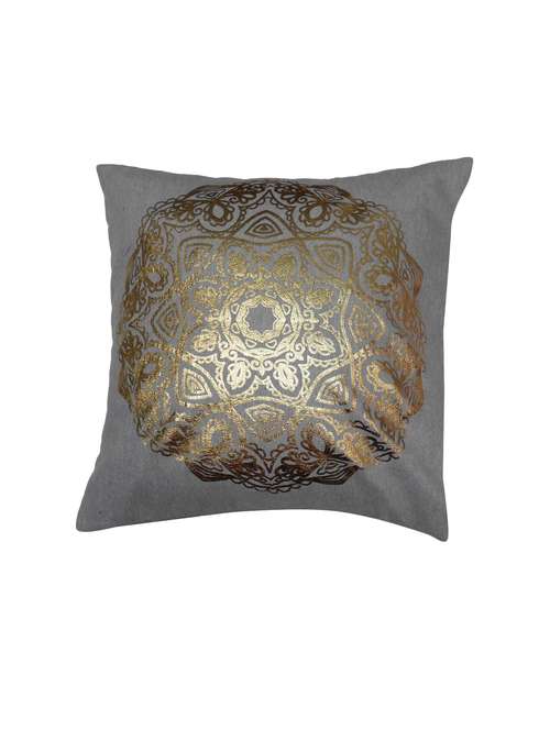 foil print cushion cover - 15293634 - Standard Image - 0
