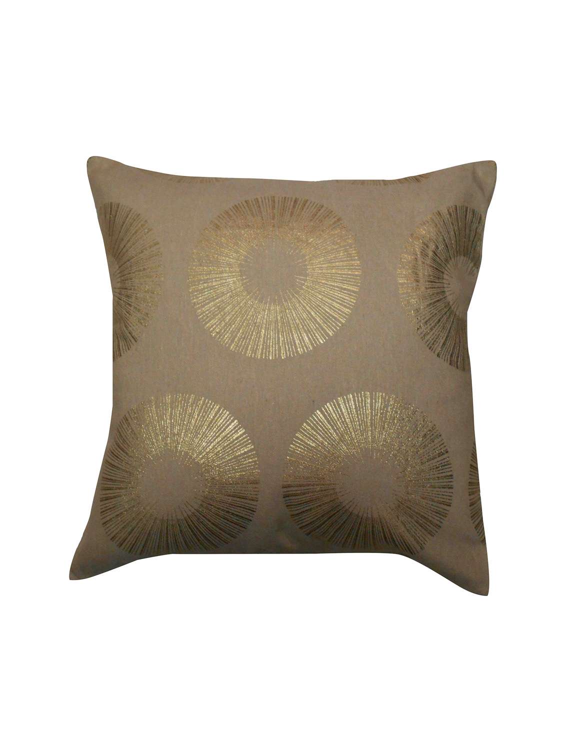 foil print cushion cover