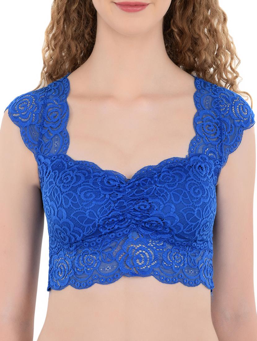 scallop hem lace bralette - 15297128 - Zoom Image - 0