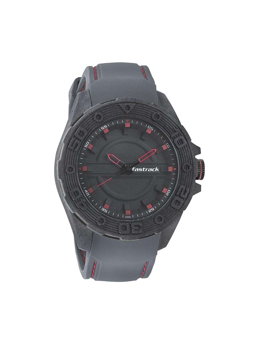 Buy online Fastrack Black Dial Analog Watch For Men 38030pp01