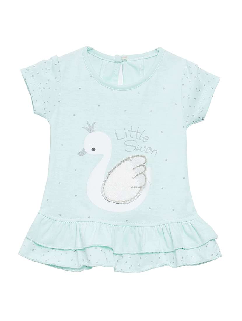 blue cotton frock - 15315789 - Zoom Image - 0