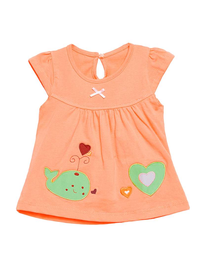 orange cotton frock - 15315796 - Zoom Image - 0