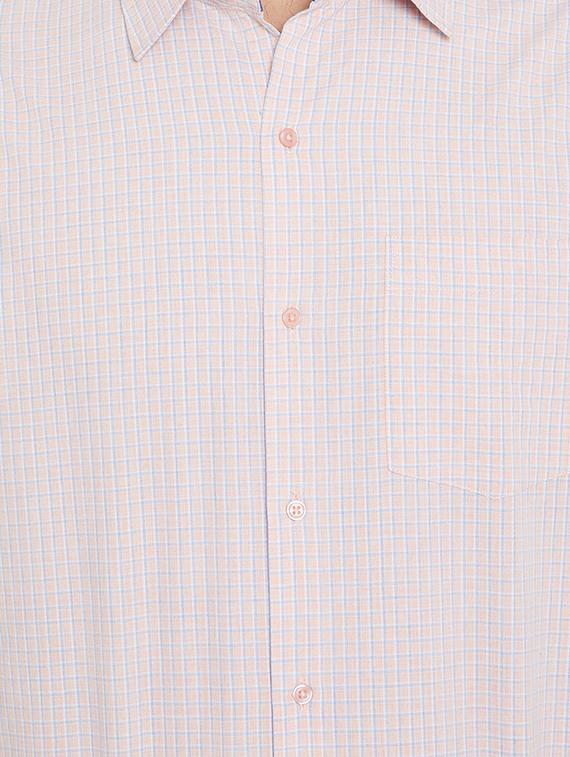 pink cotton formal shirt - 15316064 - Standard Image - 3