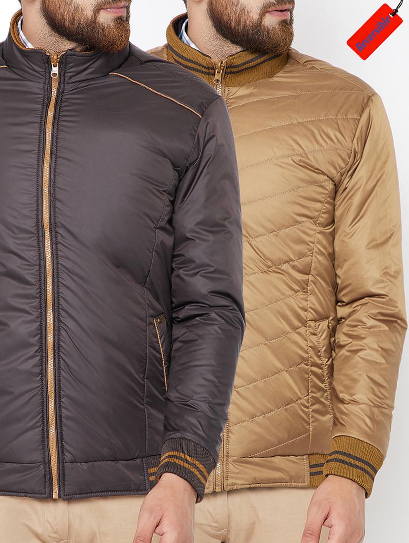multi colored polyester puffer jacket - 15316066 - Zoom Image - 0