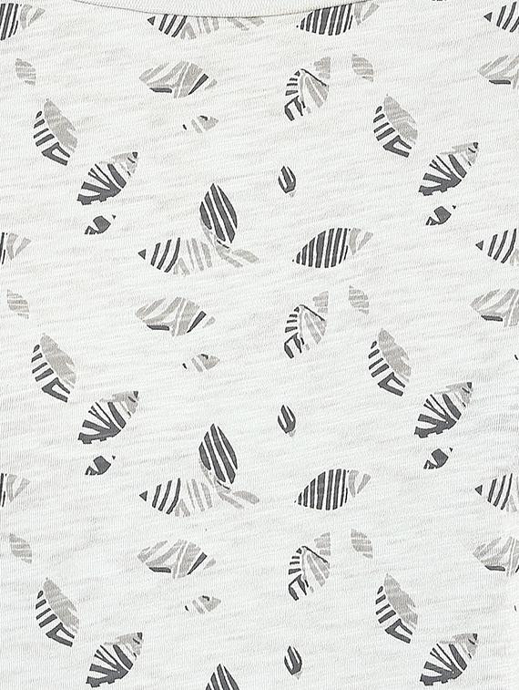 leaf print tee - 15330307 - Standard Image - 3