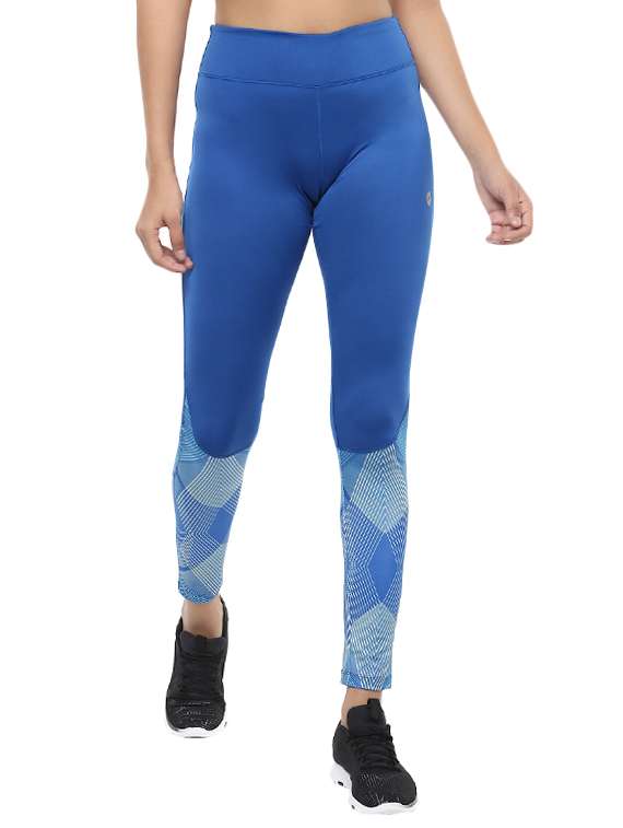 black printed track pant