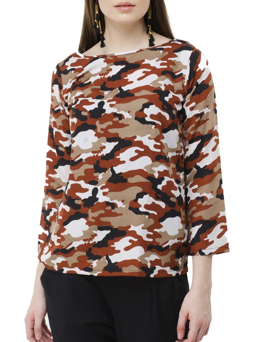 women's straight boat neck top - 15331428 -  Zoom Image - 0