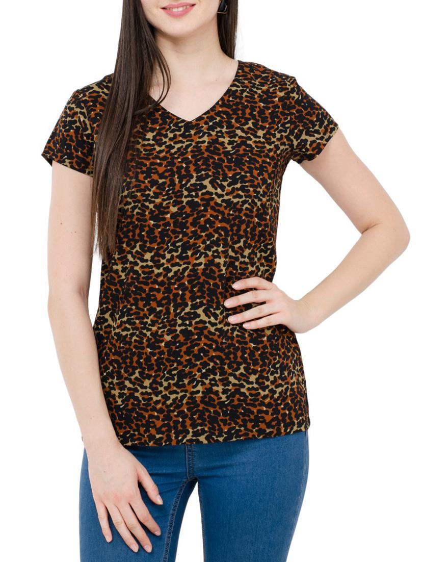 women's straight v neck top - 15331441 - Zoom Image - 0