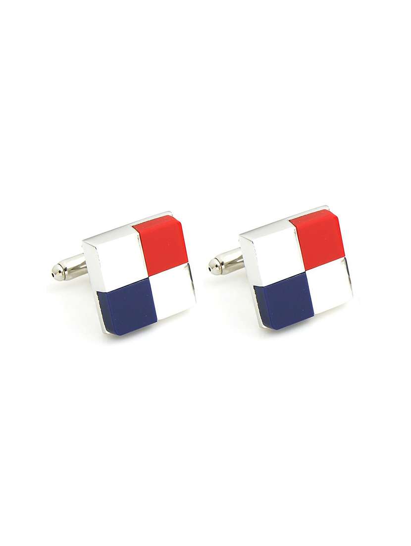 multicolor metal cufflink
