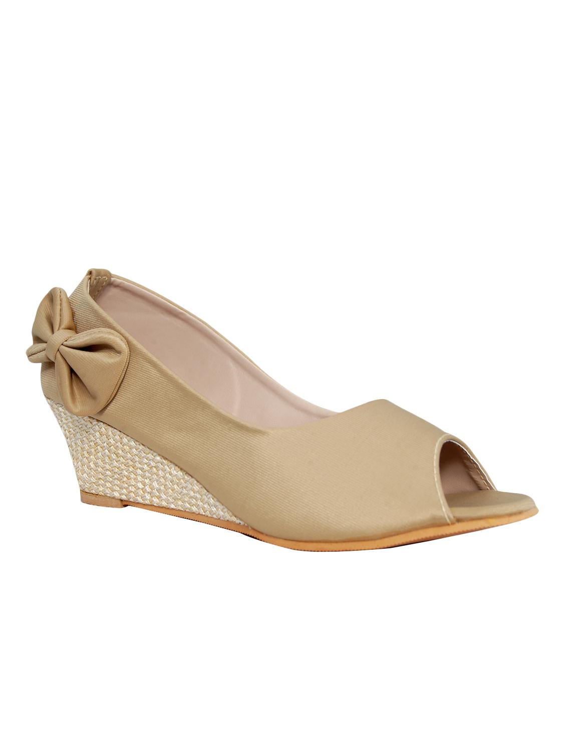friday light beige wedge peep toe - 15338213 - Zoom Image - 0
