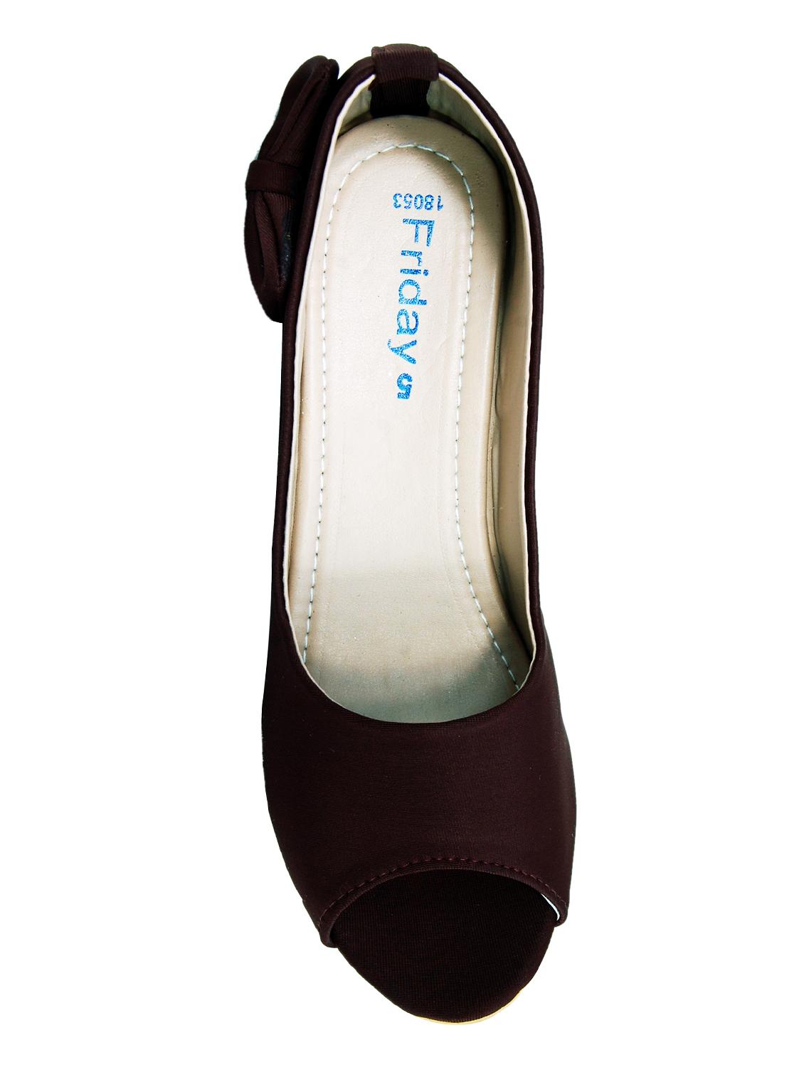 friday light beige wedge peep toe - 15338214 - Standard Image - 3