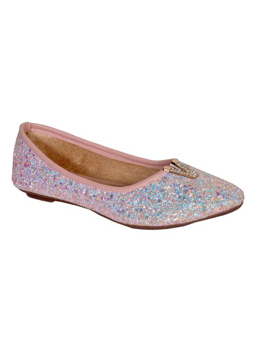 pink pu slip on ballerina - 15339295 -  Standard Image - 0