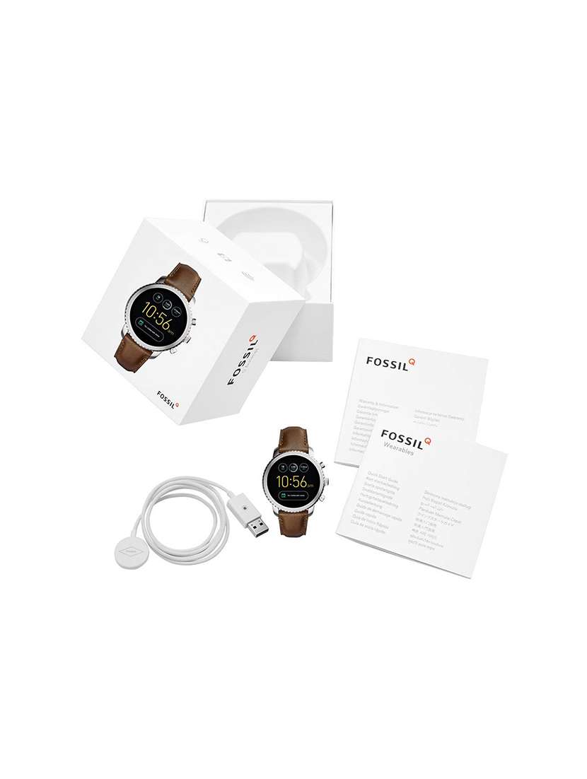 Buy online Fossil Explorist Analog-digital Black Dial Mens Watch