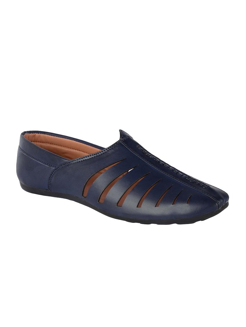 blue leatherette slip on juti - 15351305 -  Zoom Image - 0