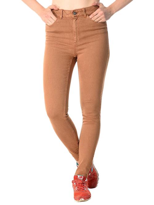 high waist denim jeans - 15352397 - Standard Image - 0