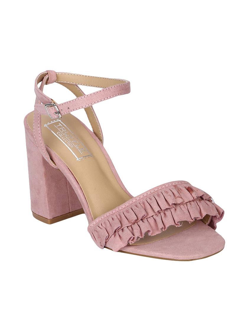 pink ankle strap sandals - 15354095 - Zoom Image - 0