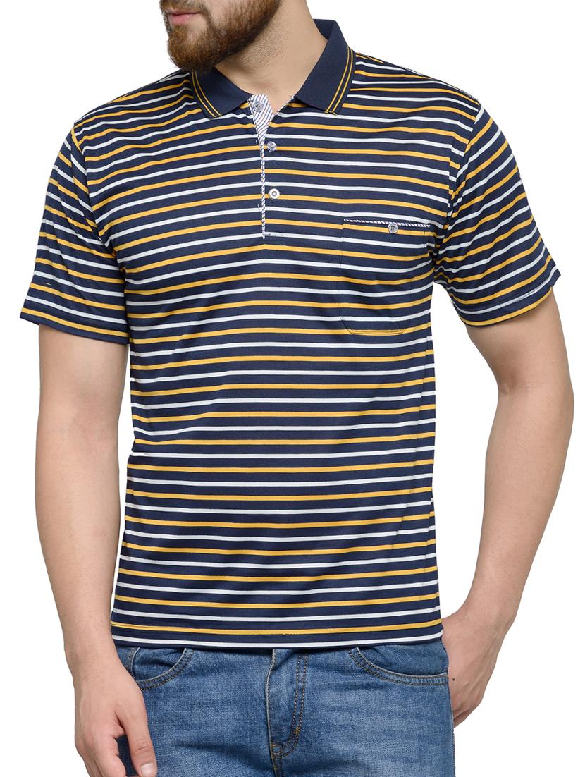 yellow cotton pocket t-shirt - 15355465 - Zoom Image - 0