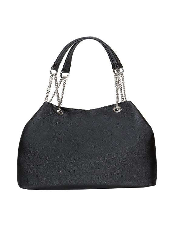 black leatherette (pu) handbag - 15358408 - Zoom Image - 0