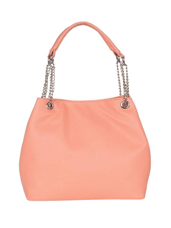 orange leatherette (pu) handbag - 15358410 - Zoom Image - 0