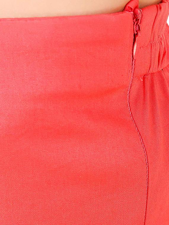 flat front solid trouser - 15361654 - Standard Image - 3
